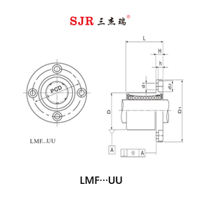 LMF法兰直线轴承系列